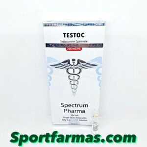 Testesterone Cypionate – ტესტესტერონ ციპიონატი 200 1ml 10 Ampoules Spectrum Pharma
