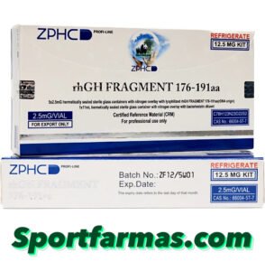 HGH FRAGMENT 176-191aa Peptides-პეპტიდი ფრაგმენტი 5Vials 2.5mg