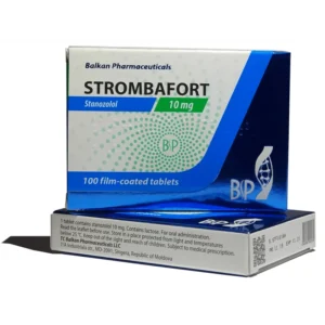სტანაზოლი – Stanozolol STROMBAFORT10mg 100Tablets Balkan-Pharmaceuticals