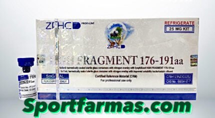HGH FRAGMENT 176-191aa Peptides-პეპტიდი ფრაგმენტი 5Vials 5mg (25) ZPHC