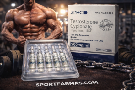 Testesterone Cypionate – ტესტესტერონ ციპიონატი 200 1ml 10 Ampoules ZPHC