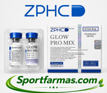 GLOW PRO MIX PEPTIDES – პეპტიდი 60mg (BPC-157 + TB-500 + GHK-Cu)  ZPHC