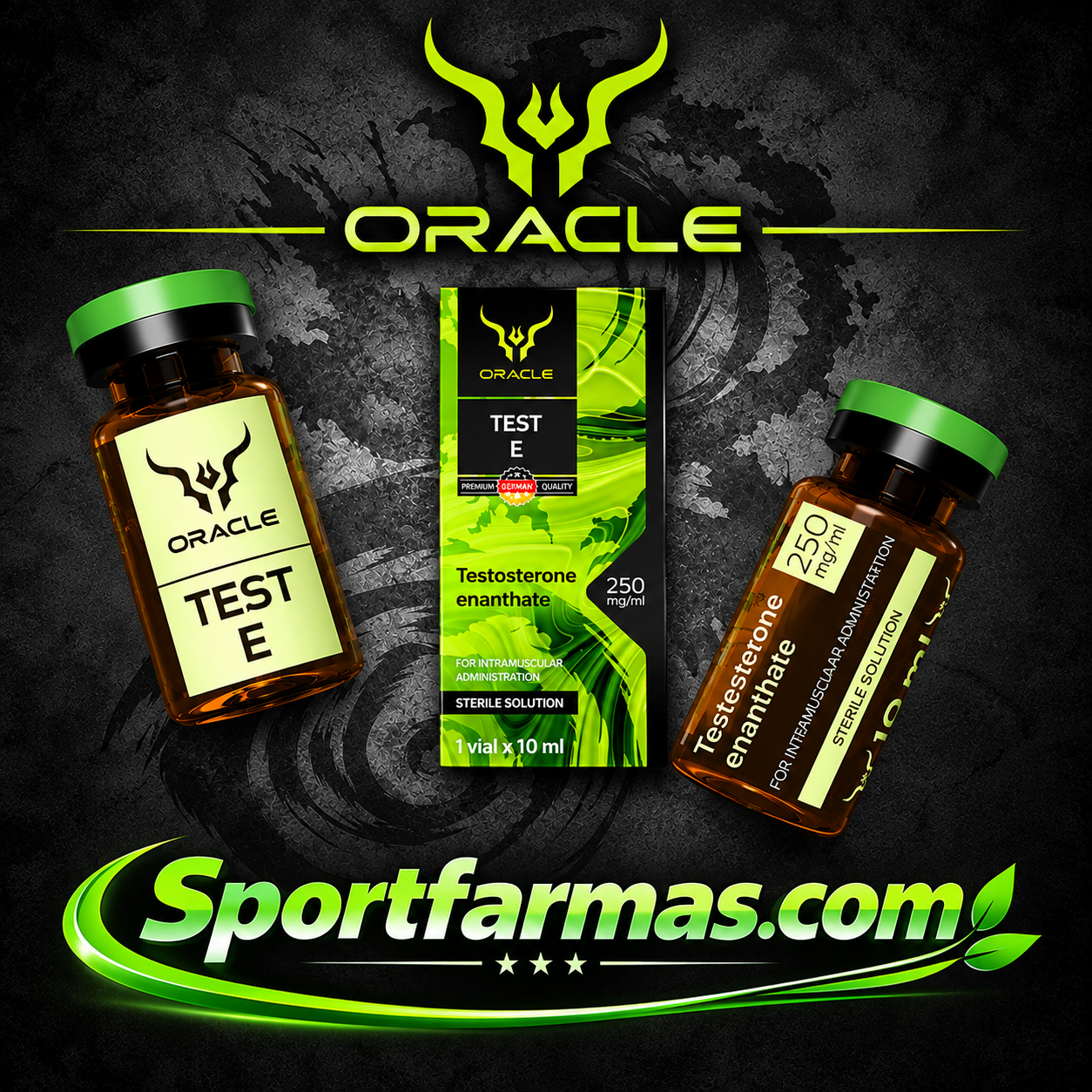 23AD2FD1-C8AC-418B-8BAE-A155F1A822C0 Testesterone enantate – ტესტესტერონ ენანთატი 250 10ml ORACLE - Image 1