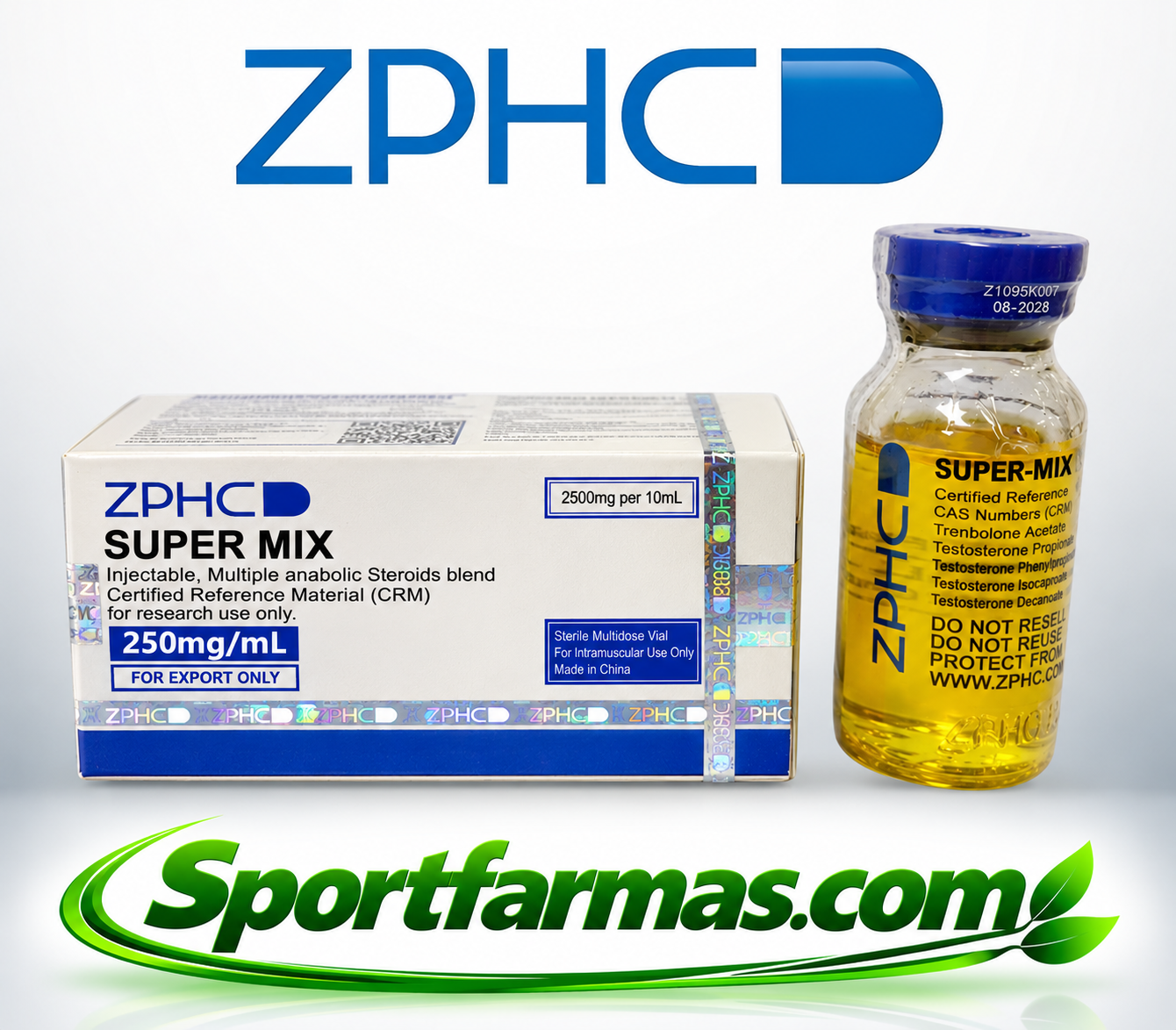4C385EAB-64D9-4327-8970-860FF0E32716 SUPER MIX - სუპერ მიქსი 250mg / 10ml ZPHC - Image 1